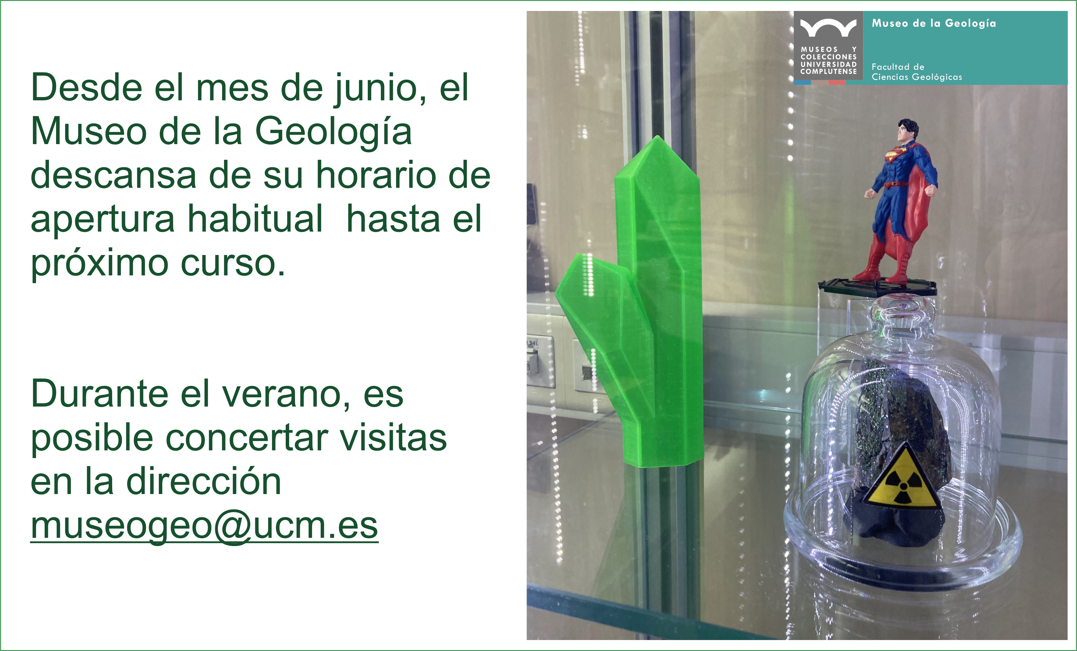 Visitas Museo de la Geología